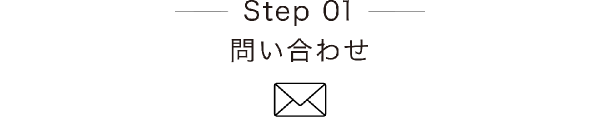 Step01−問い合わせ−